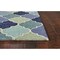 Homeroots 5 x 7 ft. 6 in. UV-Treated Polypropylene Blue Area Rug 352780 - alternate 2
